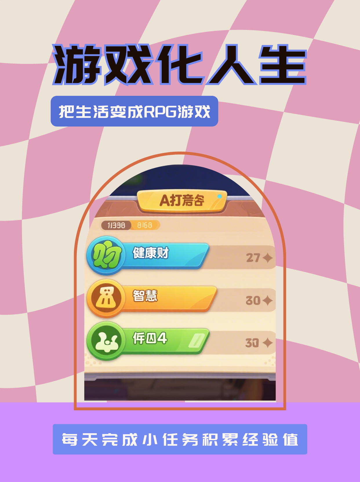 《把生活变成一场RPG游戏：做自己人生的主角》