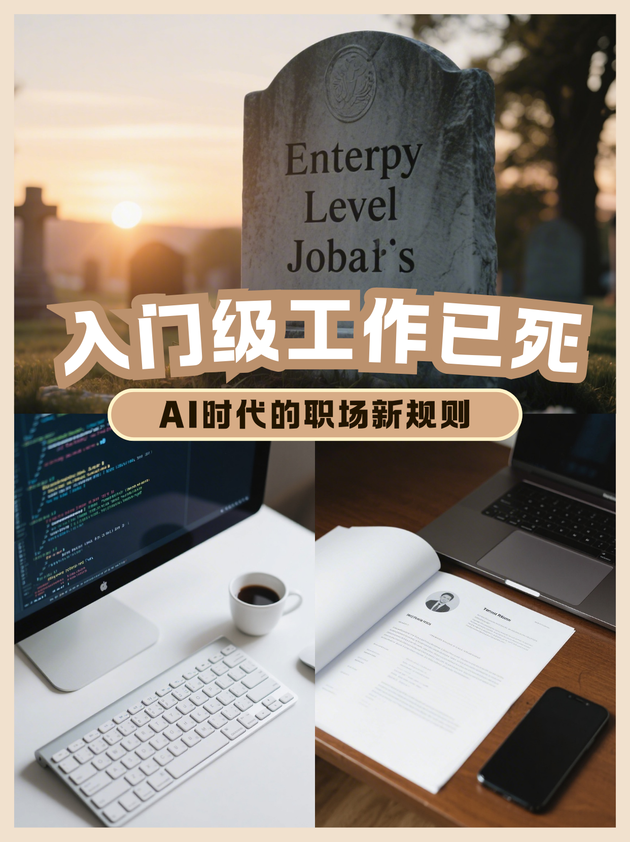 《入门级工作已死：AI时代的职业破局之路》