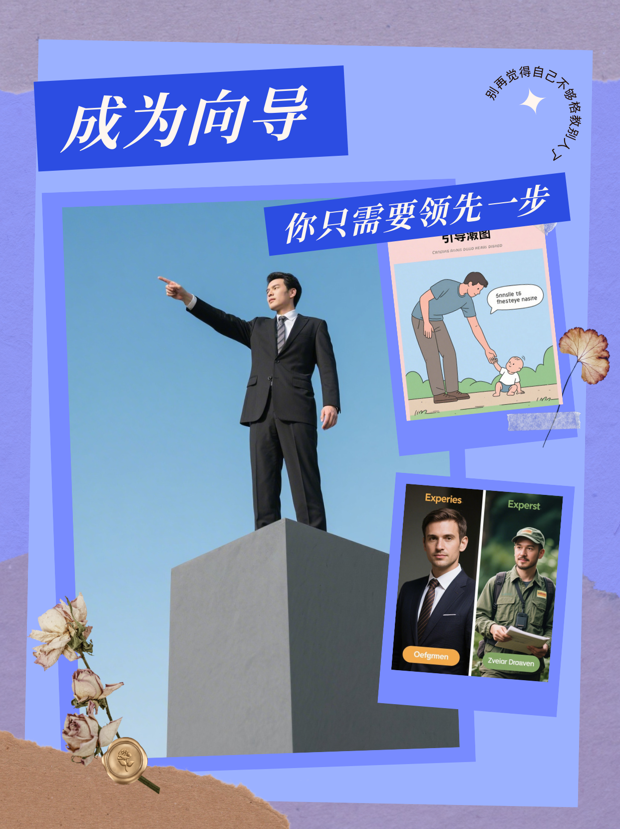 《你只需要领先一步：做新手的向导而非高高在上的专家》