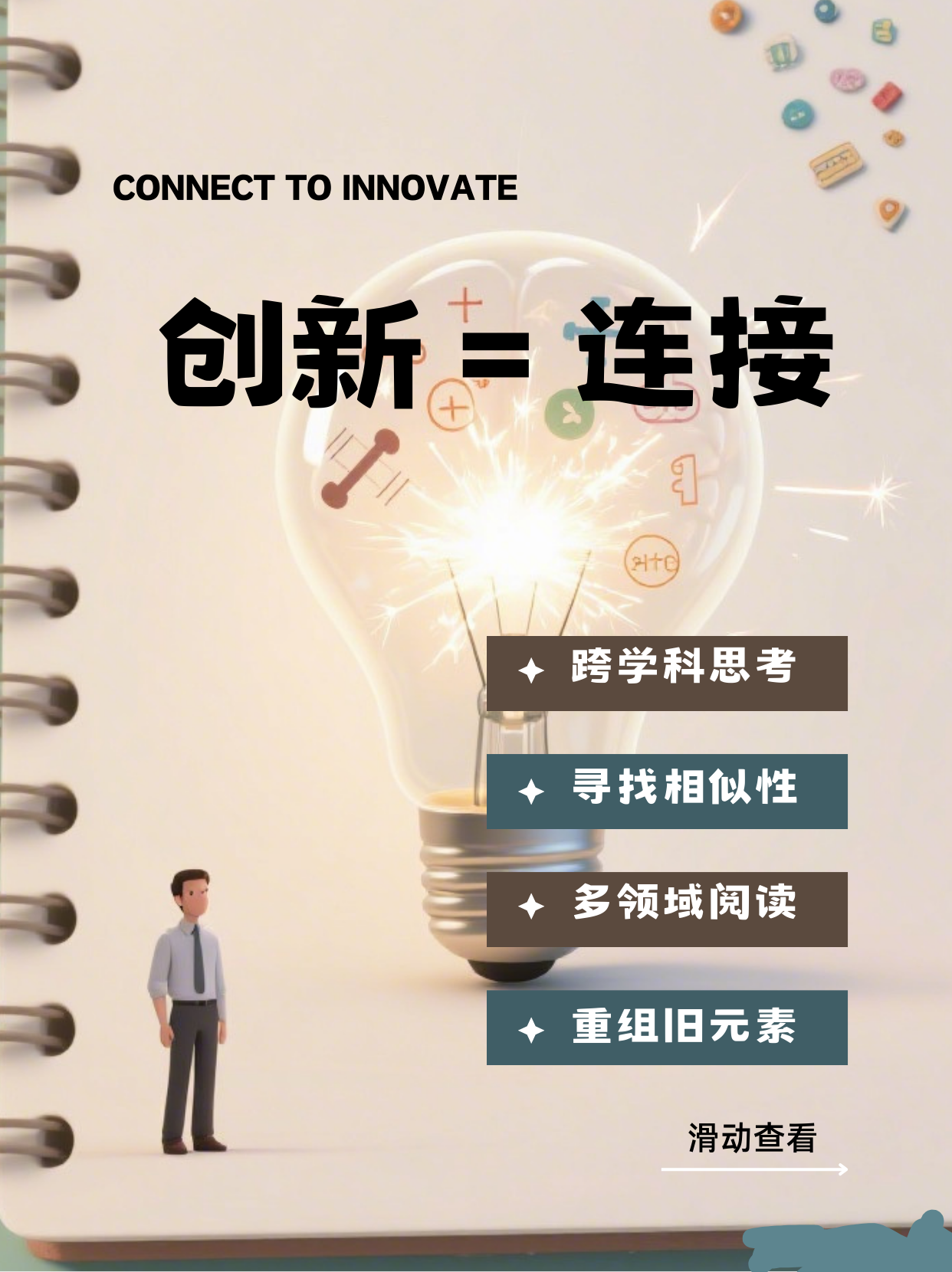 《创新 = 连接：旧元素的重新组合就是新可能》