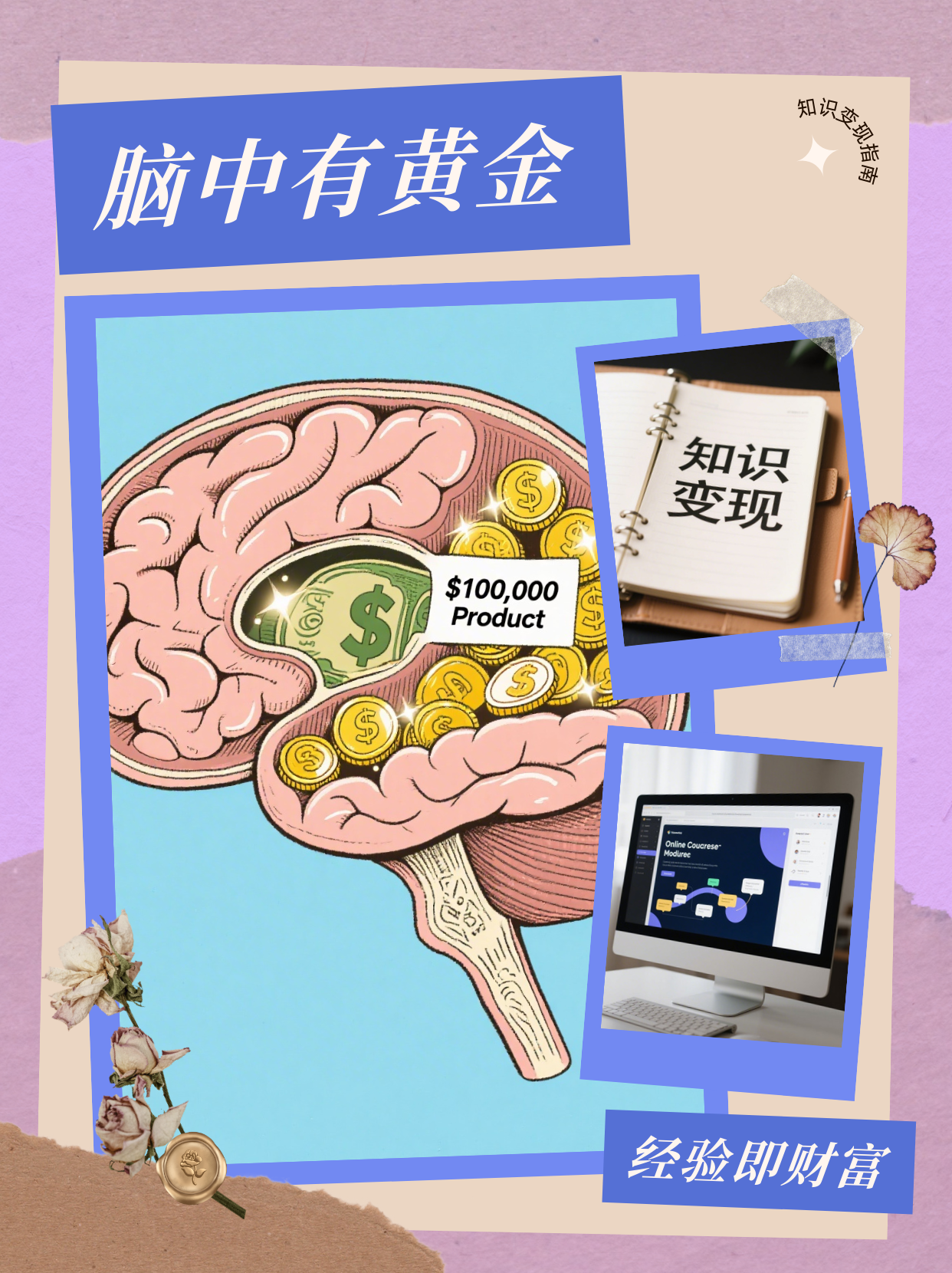 《你的脑子里有10万美金：把经验变成资产》