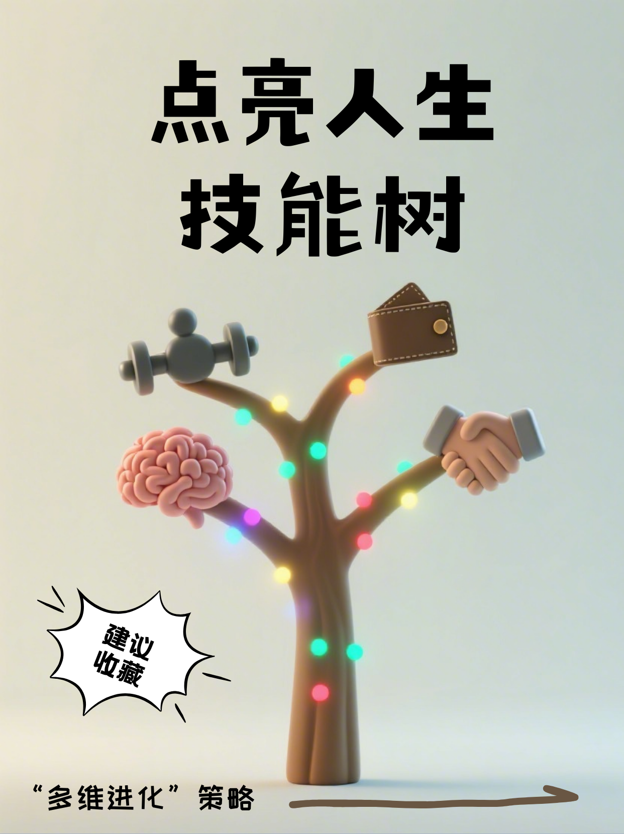 《点亮你的技能树：做人生的六边形战士》