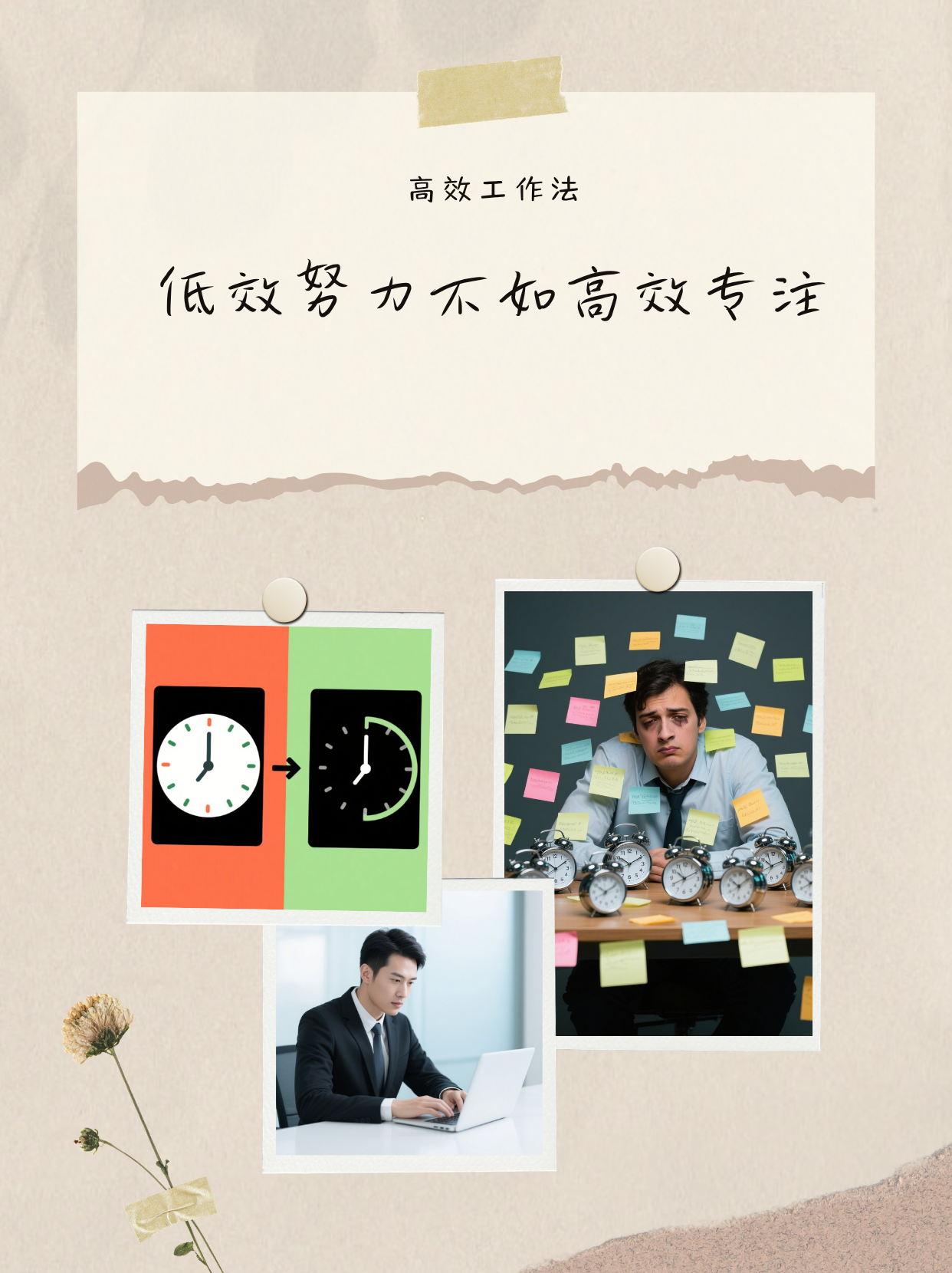 《1小时＞12小时：高效工作的核心真相》
