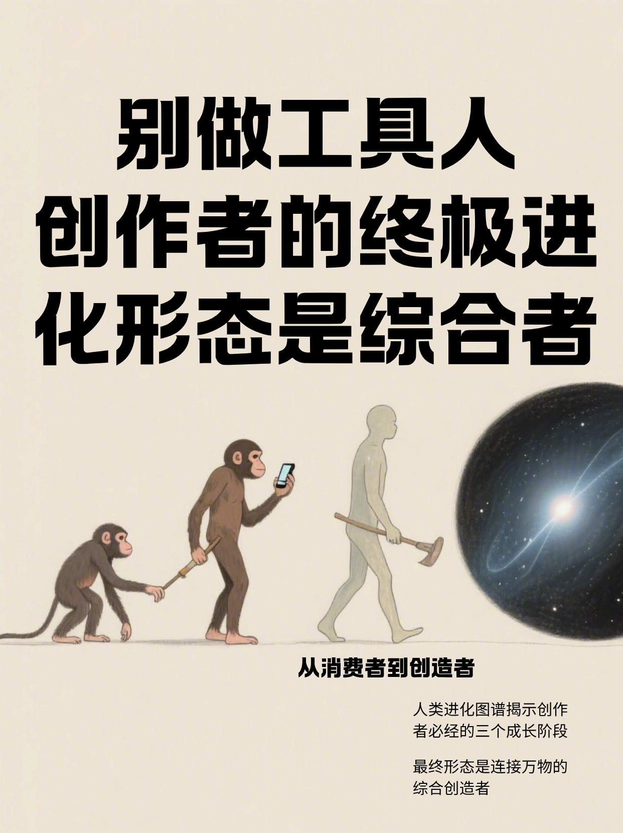 别做工具人！创作者的终极进化形态